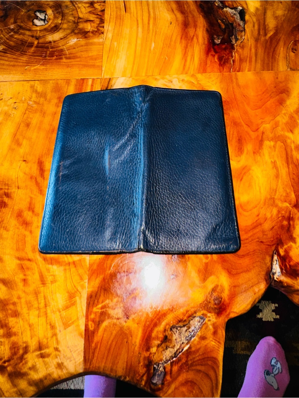 EGA Louis Vuitton Porte feiulle Brazza Taurillon Leather Long Wallet 2017 blue - Picture 4 of 17